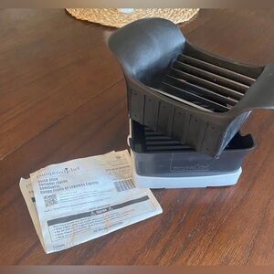 Pampered Chef Quick Slice Mandoline - Black/Gray